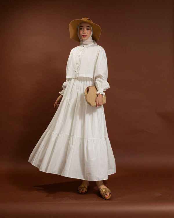 Amira Dress – فستان أميرة القطعتين من الكتان